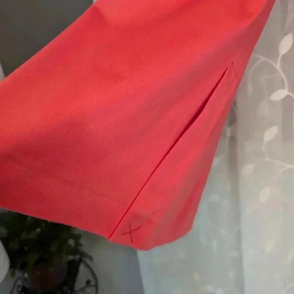 Harve Benard Orange 97% cotton Midi Skirt, Size 8 - Picture 4 of 6